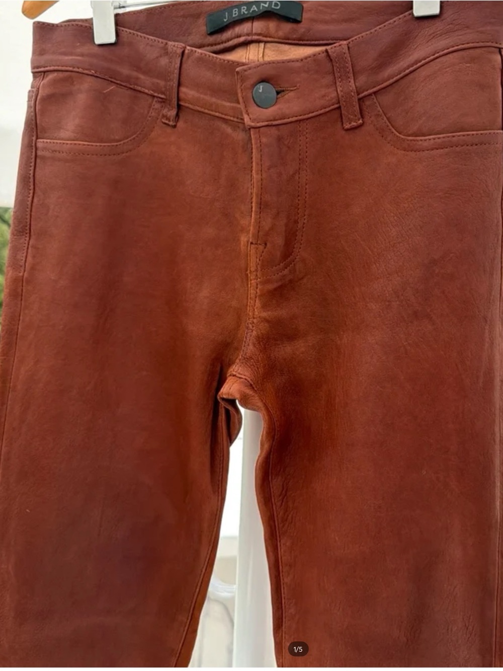 J Brand Women’s Authentic Leather Pants sz 26